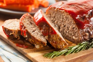 Homemade Ground Beef Meatloaf