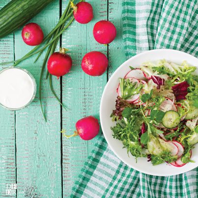 Spring in Maine Salad