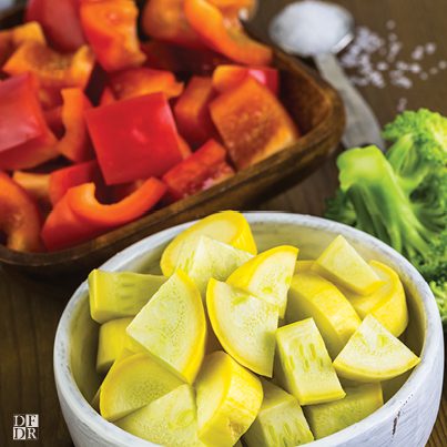 Sheet Pan Chicken and Rainbow Veggies