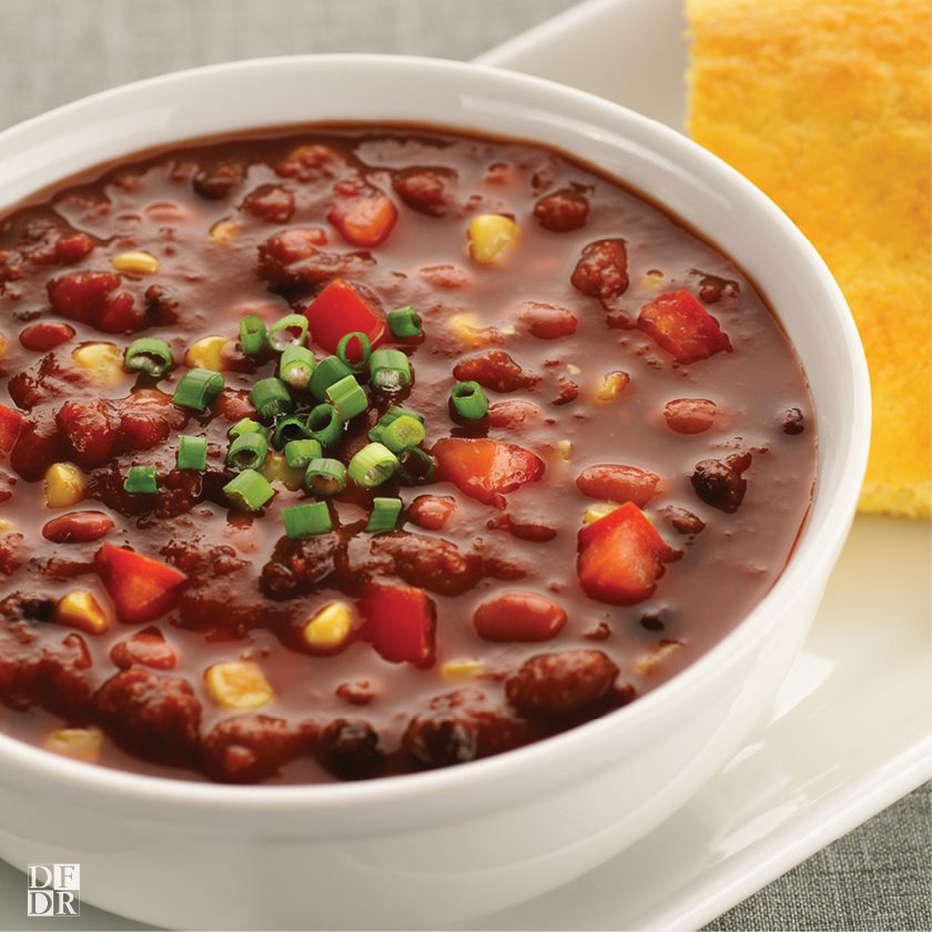 Vegetarian Chili Loaded With Veggies Dfd Russell Medical Centers
