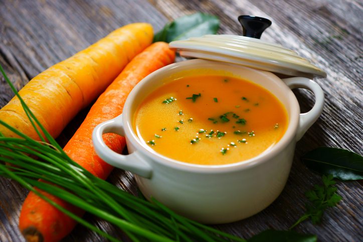 Cozy Carrot–Ginger Soup