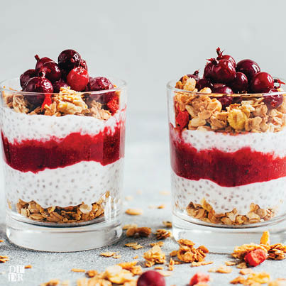 Whole Grain Berry Parfait